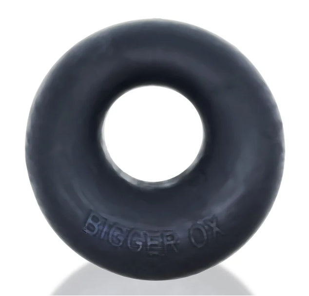 OXBALLS BIGGER OX, thicker bulge maker super mega-stretch cockring - BLACK ICE