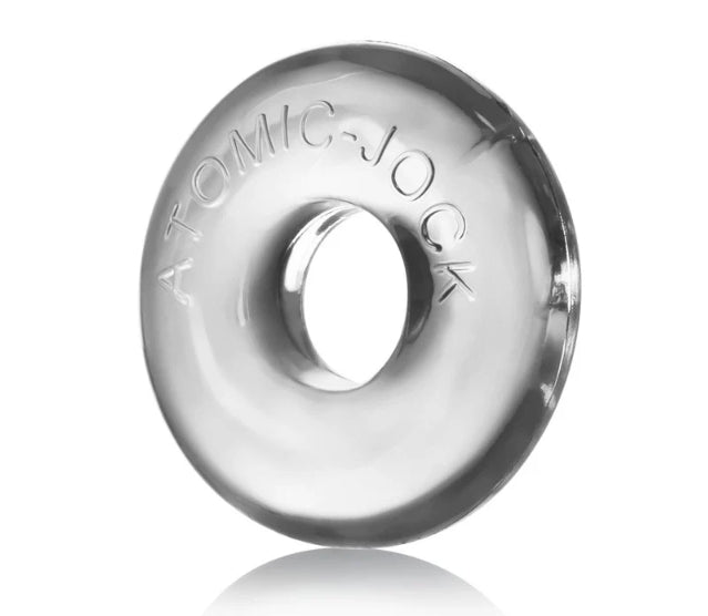 OXBALLS RINGER, 3-pack of DO-NUT-1 - CLEAR