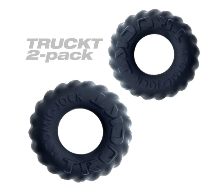 OXBALLS TRUCKT, 2-piece cockring - PLUS+SILICONE special edition - NIGHT