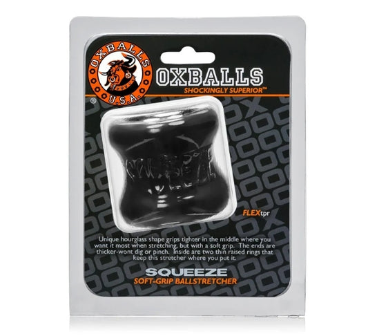 OXBALLS SQUEEZE, ballstretcher - BLACK