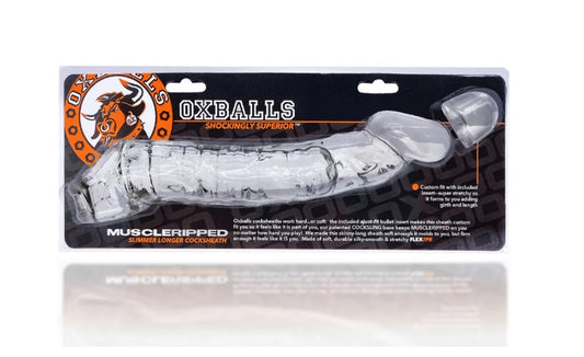 OXBALLS MUSCLE RIPPED, cocksheath - CLEAR