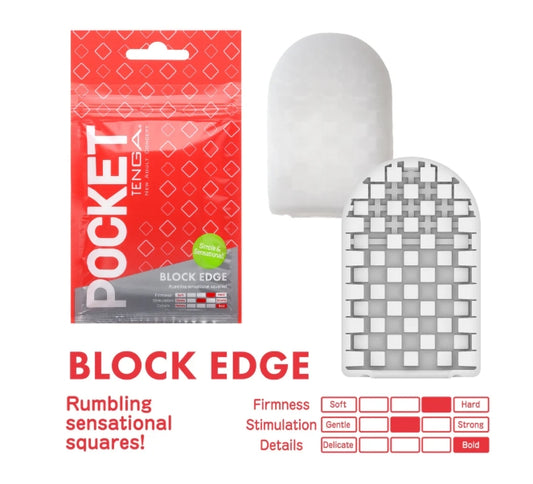 Tenga POCKET TENGA BLOCK EDGE