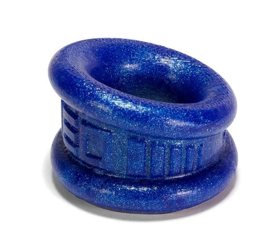 OXBALLS NEO ANGLE, ballstretcher - BLUEBALLS METALLIC