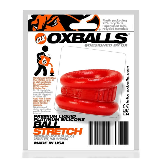 OXBALLS NEO ANGLE, ballstretcher - RED