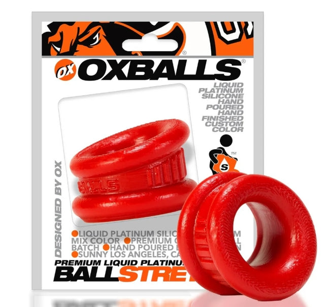 OXBALLS NEO ANGLE, ballstretcher - RED