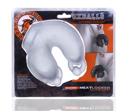 OXBALLS MEATLOCKER chastity CLEAR ICE
