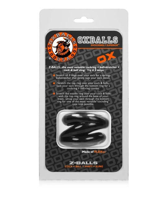 OXBALLS Z-BALLS ballstretcher BLACK