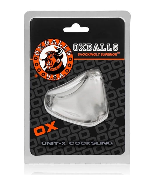 OXBALLS UNIT-X, cocksling - CLEAR