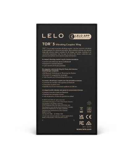 Lelo LELO TOR™ 3 Black