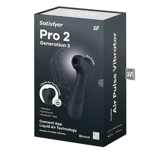 Satisfyer Pro 2 Generation 3 Connect App - Dark Grey