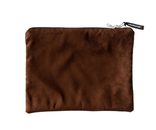 Liberator Zappa Toy Bag Chocolate Microsuede