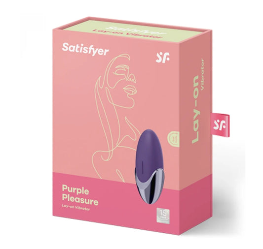 Satisfyer Purple Pleasure - Violet, Brass