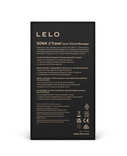 Lelo Sona 2 Travel Pink