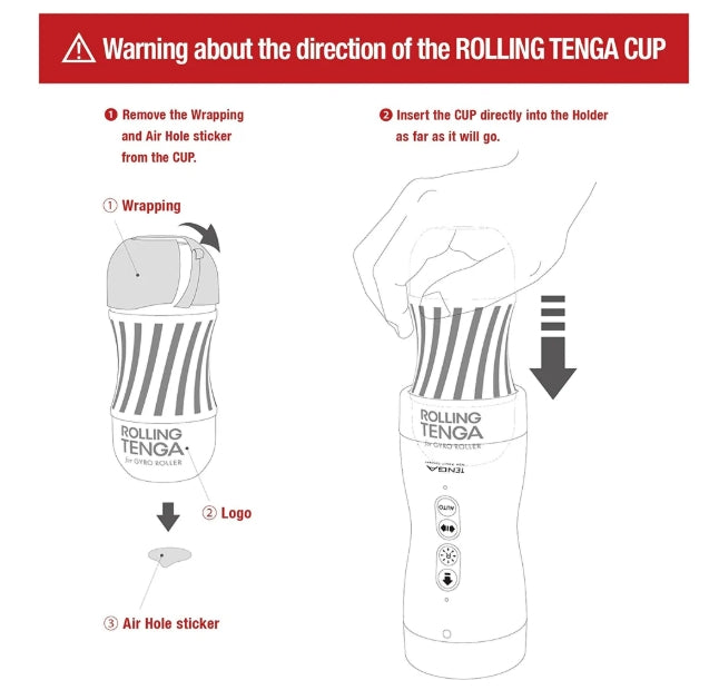 Tenga VACUUM GYRO ROLLER