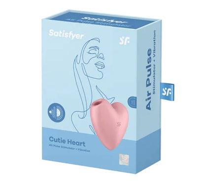 Satisfyer Cutie Heart - Light Red