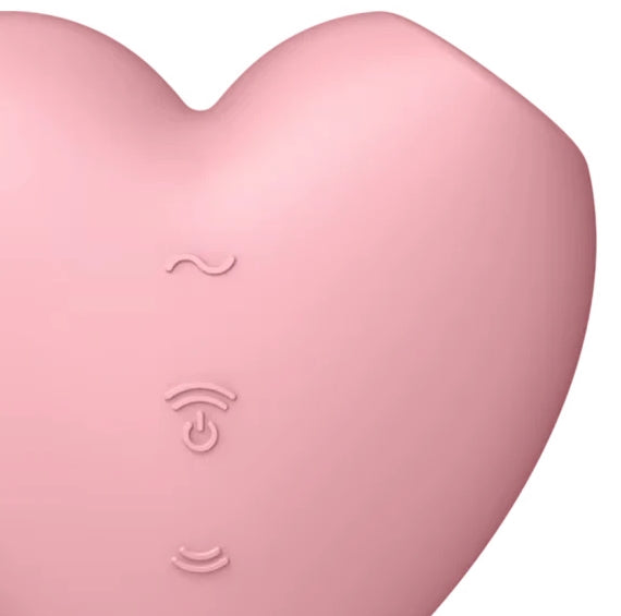Satisfyer Cutie Heart - Light Red