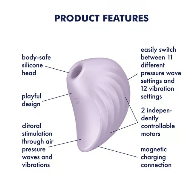Satisfyer Pearl Diver - Violet