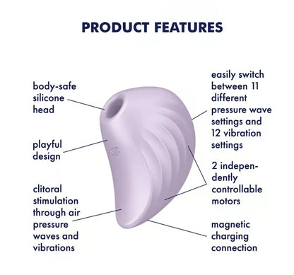 Satisfyer Pearl Diver - Violet