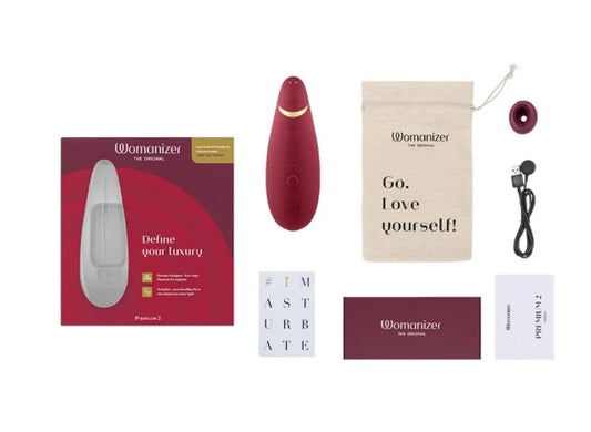 Womanizer Premium 2 - Bordeaux